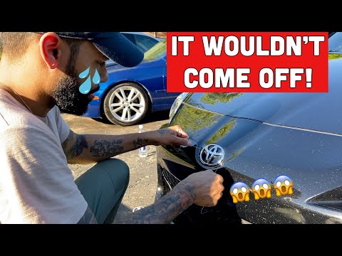 FRS Badge Swap - Blacked Out Toyota GT86 Emblems