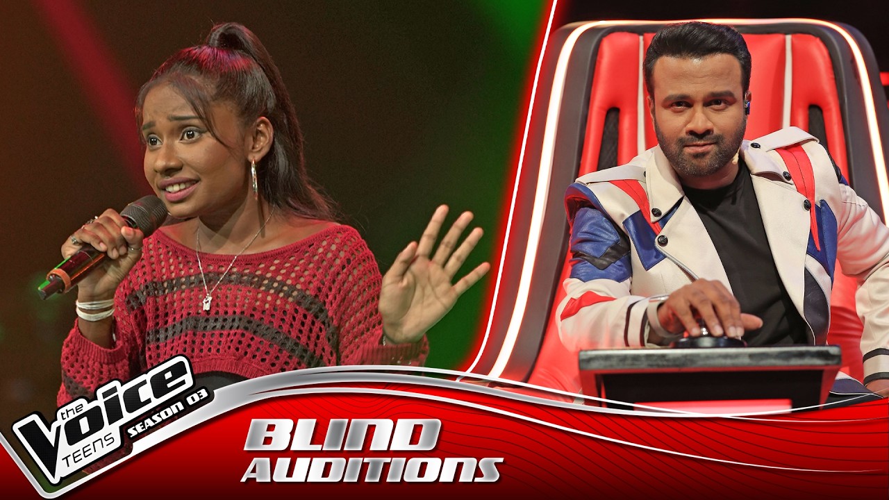 Tharushi Lakshani  | Pem Kumara ( පෙම් කුමරා ) | Blind Auditions | The Voice Teens Sri Lanka S3