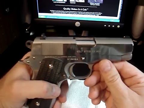 Colt MK IV Series 80 -  Officer's ACP - FIELD STRIP