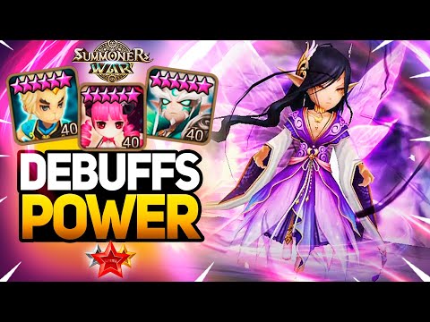 How many Debuffs do you want? YES. (Summoners War)