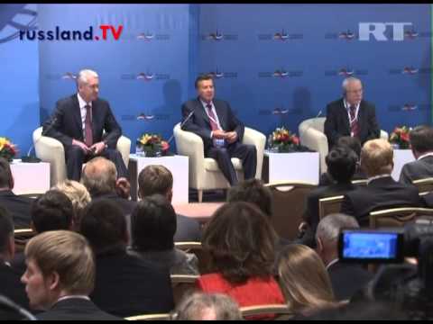 Petersburger Dialog in Moskau 2012 [Video]