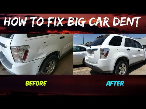 HOW TO FIX DENTS IN A CAR
