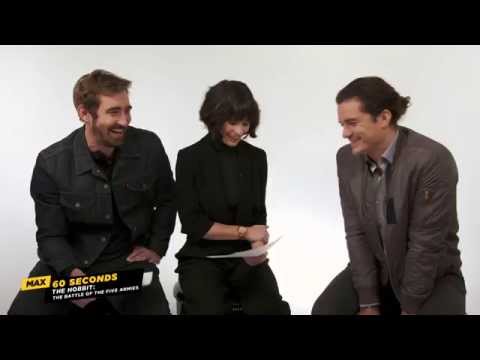 Max 60 Seconds with The Hobbit: The Battle of the Five Armies' Orlando Bloom (Cinemax)