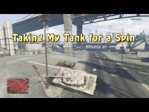 Taking My Tank For a Spin | GTA5 | PS4