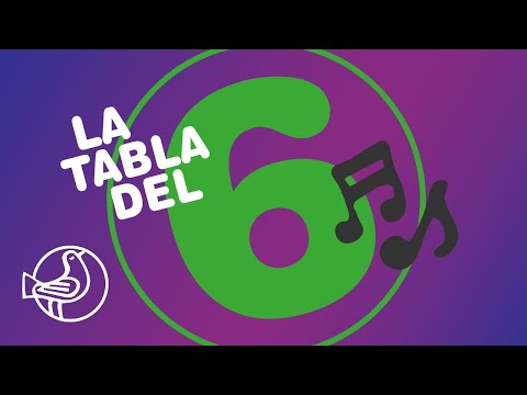 Canción de la Tabla del 6 - Tablas de multiplicar - Mùsica divertida - Canciones para crecer