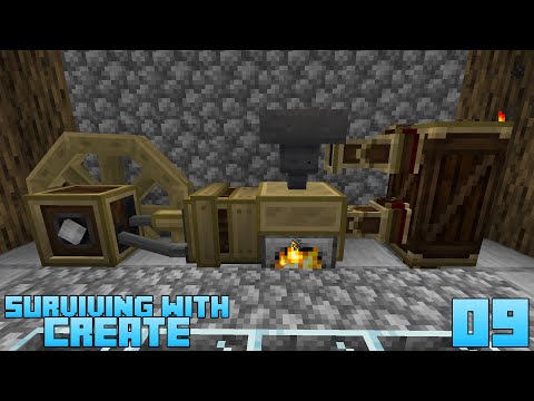 Surviving With Create :: E09 - Furnace Engine & Flywheel