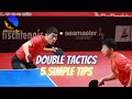 5 Simple But Very Effective Tactics For Doubles Game Table Tennis
