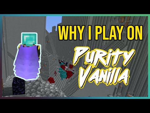 Why I Play on PurityVanilla (No Hack Anarchy) | Minecraft