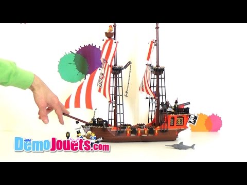 Vidéo LEGO Pirates 70413 : Le bateau pirate
