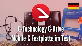 G-Technology G-Drive Mobile-C Festplatte im Test [4K UHD]