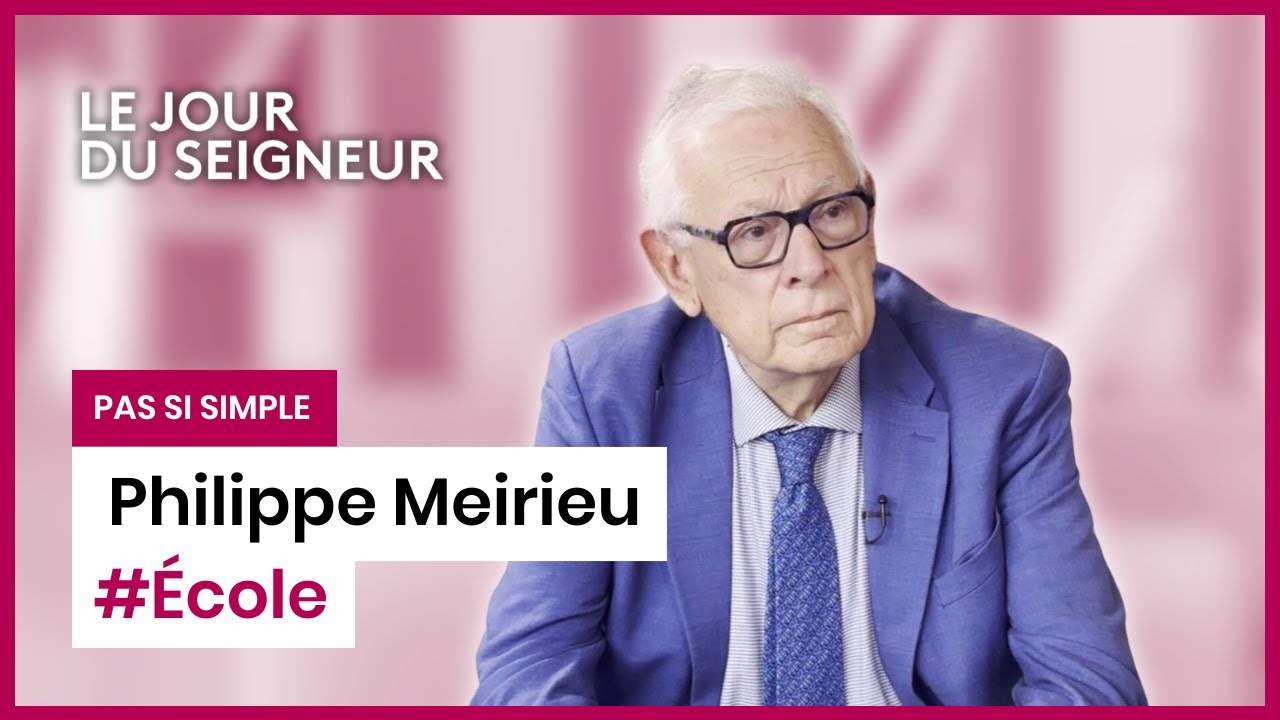 L'école ne sait plus éduquer - avec Philippe Meirieu | Pas Si Simple