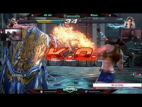 JD Ali (Heihachi) Lama (Fahk) VS Khan (Julia) Tekken 7 Pakistan