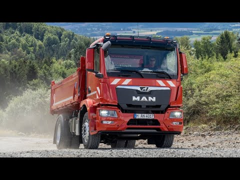 MAN TGM Tipper/Dump Truck - Test Drive, Interior & Exterior