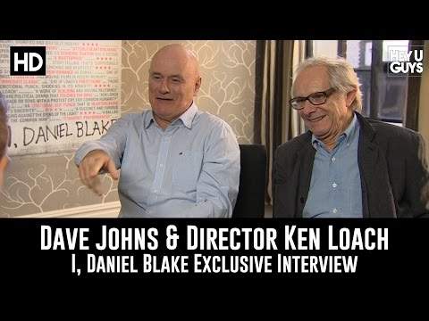 Ken Loach & Dave Johns - I, Daniel Blake Exclusive Interview