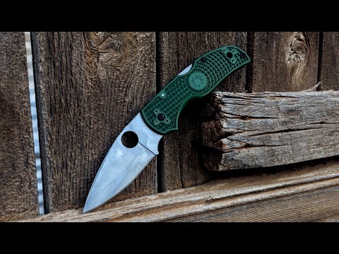 Spyderco Native 5 Salt (CPM Magnacut) Green Rit Dye Results