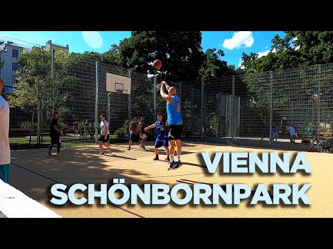 Basketball in Schönbornpark, Vienna