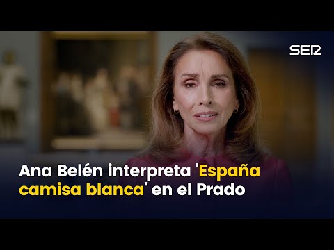 Ana Belén interpreta 'España camisa blanca' en el Museo del Prado