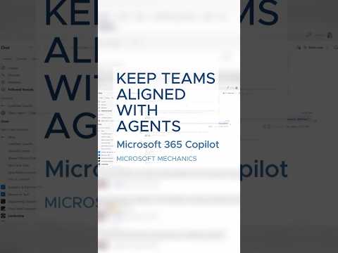 Keep your team aligned. #CollabAgents#Microsoft365Copilot #AIProductivity #MicrosoftTeams