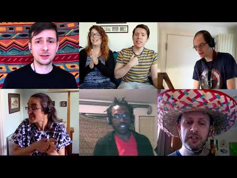 East London Community Band (ELCB) performing Quarantine Samba by James Brady