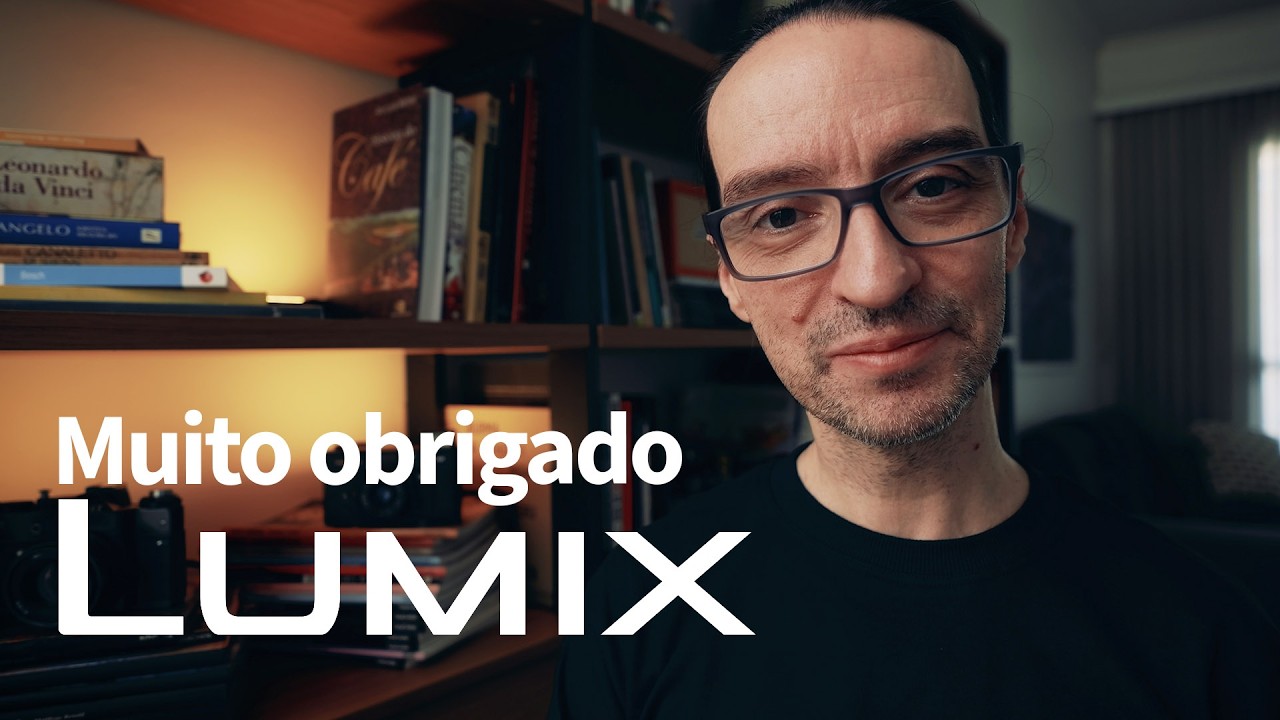 Pensamentos sobre as vantagens de trabalhar com Lumix, unboxing de presentes e outras dicas.