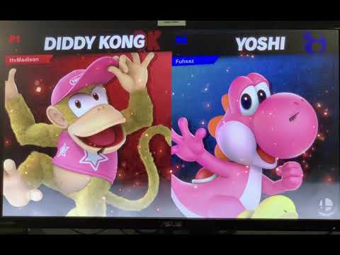 Fuhsaz (Yoshi) vs Madison Turner (Diddy Kong)