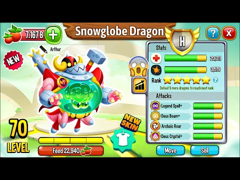 Dragon City: Snowglobe Dragon, NEW LEGENDARY | EXCLUSIVE DRAGON 2026! 😱