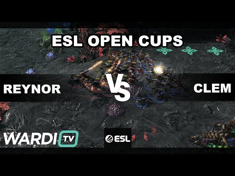 Reynor vs Clem - REMATCH! in the ESL Open Cup (TvZ)