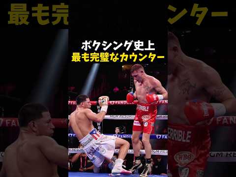 ボクシング史上最も完璧なカウンター #ボクシング #格闘技 #boxing