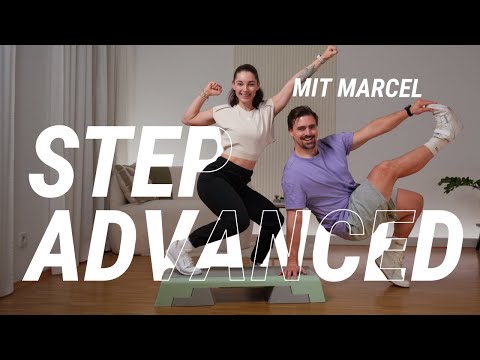 Step Aerobic Advanced Choreo mit Marcel und mir | Danke für 40 000 Abonnenten Step Aerobic Class