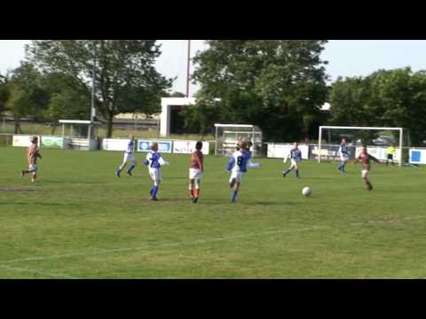 Voetbaltoernooi FC Binnenmaas 06-06-2009 1e wedstrijd DSO F6 - vv Drechtstreek F6
