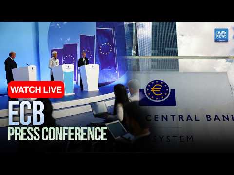 ECB President Lagarde Press Conference | ECB Signals Rate ...