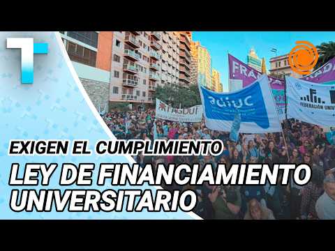 Multitudinaria MARCHA FEDERAL UNIVERSITARIA por las calles de Córdoba