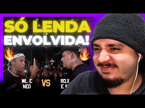 (FINAL ABSURDA!! 🔥😱) WL E NEO X MT E RD.X - GRANDE FINAL - BATALHA DO COLISEU | REACT BAUEB
