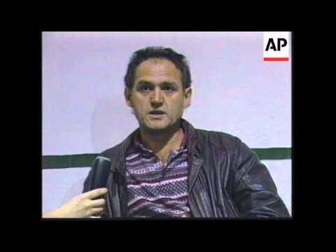 BOSNIA: WAR CRIMES SUSPECT MIROSLAV KVOCKA DENIES CHARGES