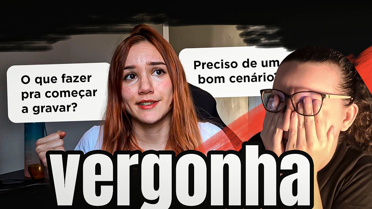 Como eu perdi a VERGONHA DE APARECER nas câmeras | React Biank Design