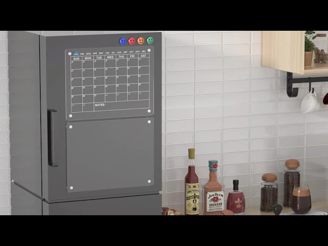 Vídeo relacionado con DESK GLOBAL - Pack 2 Calendario Magnético para Nevera Mensual y Semanal (42x30 cm) + Pizarra Magnética Pequeña + 4 rotuladores + borrador - Planificador Español - Tablero de Calendario 2026