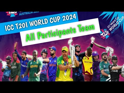 ICC T20i WORLD CUP CRICKET 2024 ALL TEAM LIST || CRICKET UPDATE