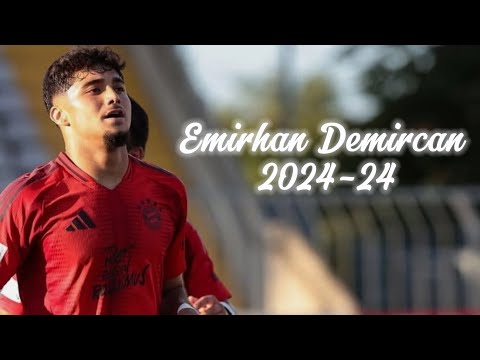 Emirhan Demircan 2024-25 Skills&Goals 🇹🇷 | Bayern Munich YOUNG TALENT 🔴⚪️