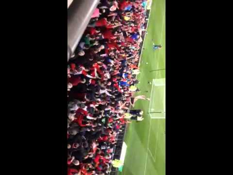 Sligo Rovers supporters at Lansdowne Road