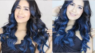 How To: Blue Ombre Hair w/Garnier Color Styler NO BLEACH