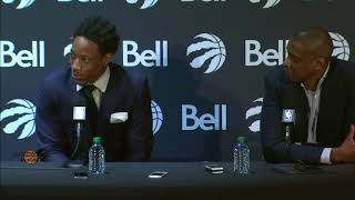 I am Toronto - DeRozan Emotional Interview Footage!