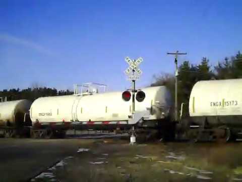 NS 8911 West Manifest Train Main 2 (1-16-2012)