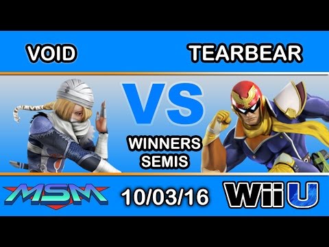 MSM 68 - CLG | VoiD (Sheik) Vs. Tearbear (Captain Falcon) Winners Semis - Smash Wii U