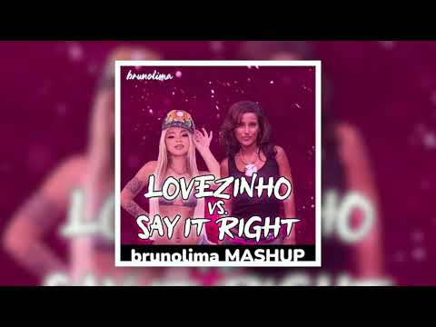 Treyce Vs. Nelly Furtado - Lovezinho Vs. Say It Right (brunolima MASHUP)