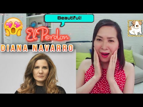 First time listening to Diana Navarro - El Perdón (Videoclip Official) l Reaction #diananavarro