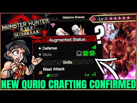 NEW QURIOS CRAFTING REVEALED - New Monsters & Armor - Title Update 1 - Monster Hunter Rise Sunbreak!