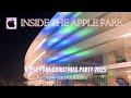 Cupertino Christmas Party Vlog Inside Apple Park Holiday Event