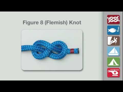 How to Tie a Figure 8 Knot
