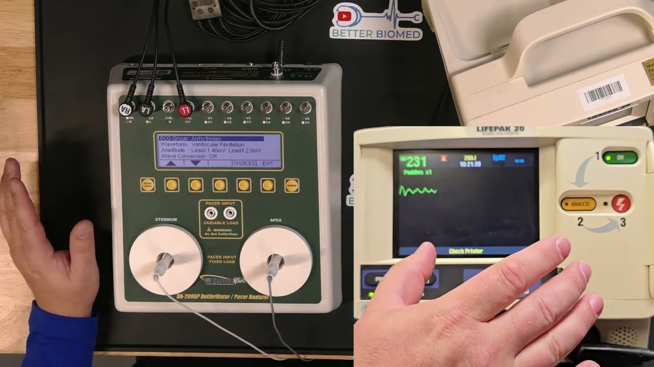 DA-2006P Defibrillator Analyzer Overview and Training