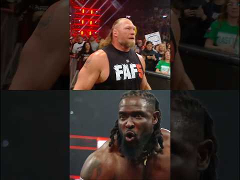 We have NEVER seen Brock Lesnar this rattled before! 🤯